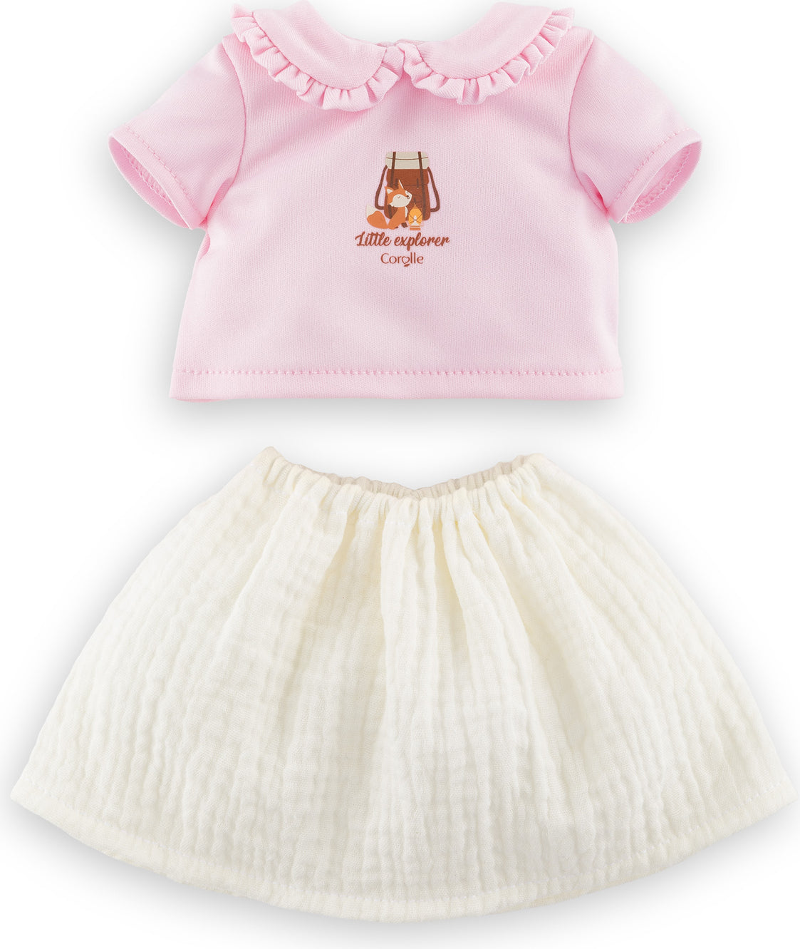 12" T-Shirt & Skirt - Little Explorer