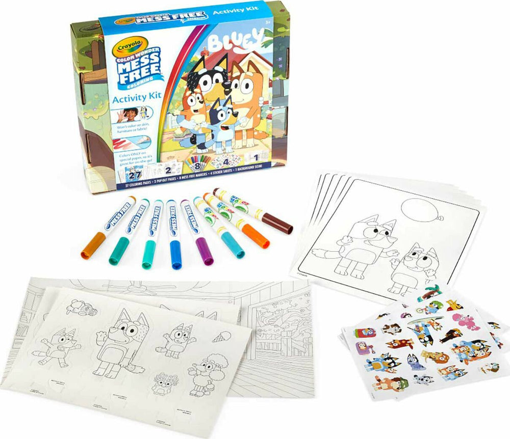 Color Wonder Mess Free Activity Kit - Bluey