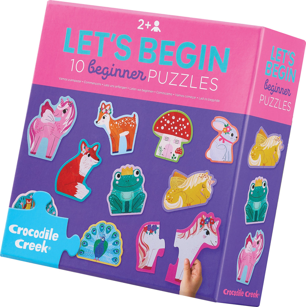 Let's Begin 2-Piece Box Puzzle - Unicorn