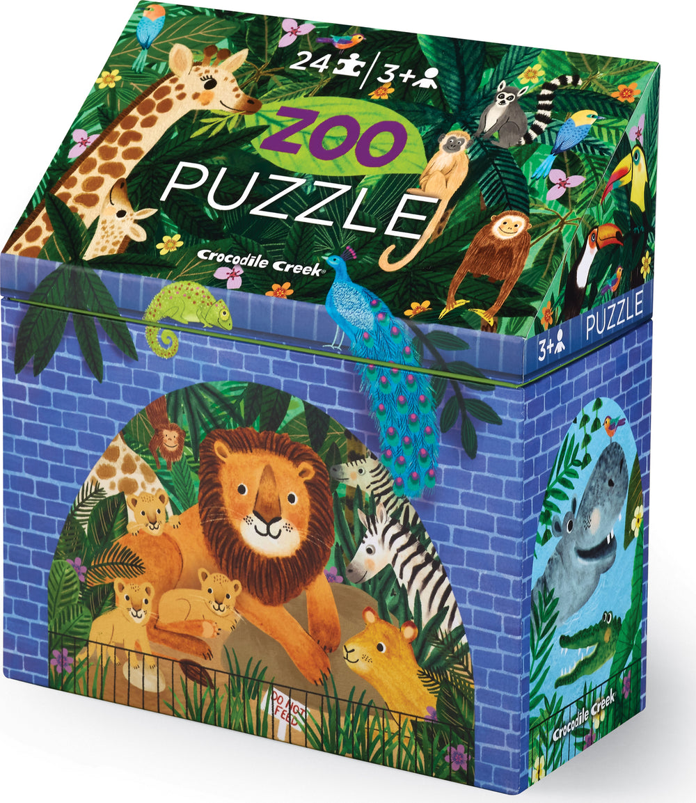 24 Pc Zoo Puzzle