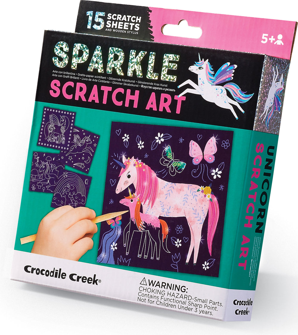 Sparkle Scratch Art - Unicorn 