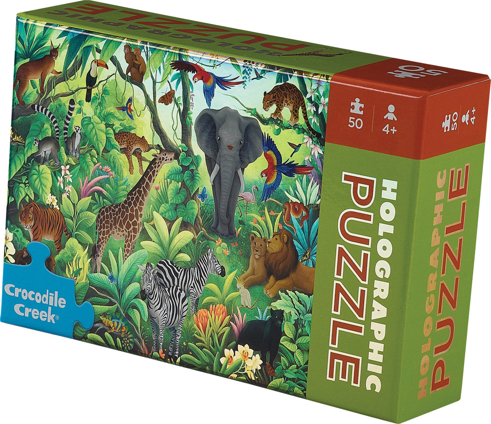 50 Pc HoloPuzzle - Jungle Paradise