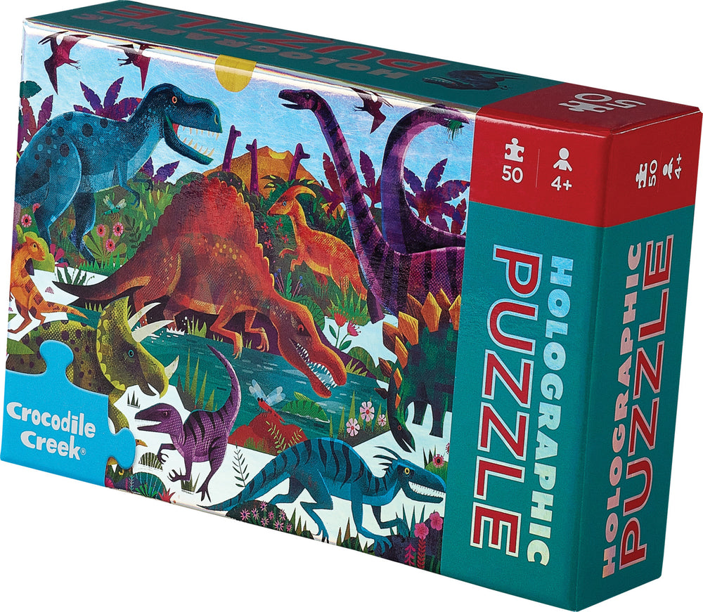 50 Pc HoloPuzzle - Dinosaurs