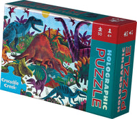 50 Pc HoloPuzzle - Dinosaurs