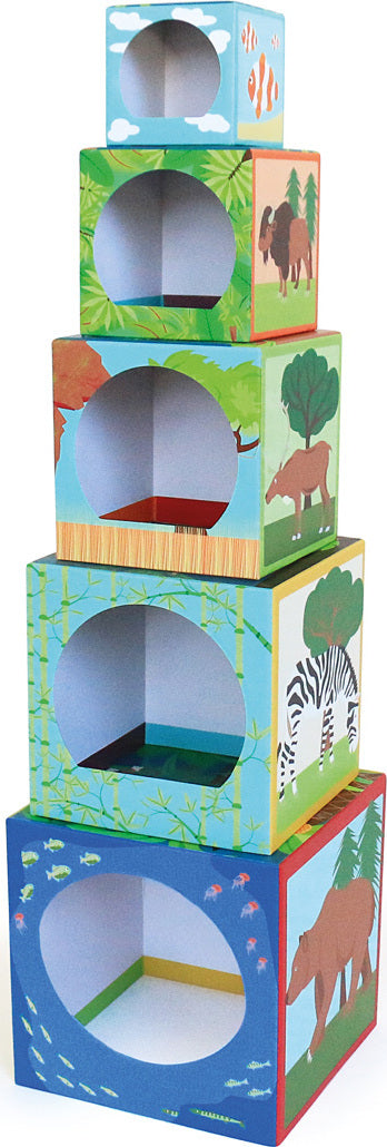 Stacking Tower - Animals Of The World