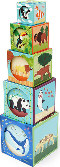 Stacking Tower - Animals Of The World