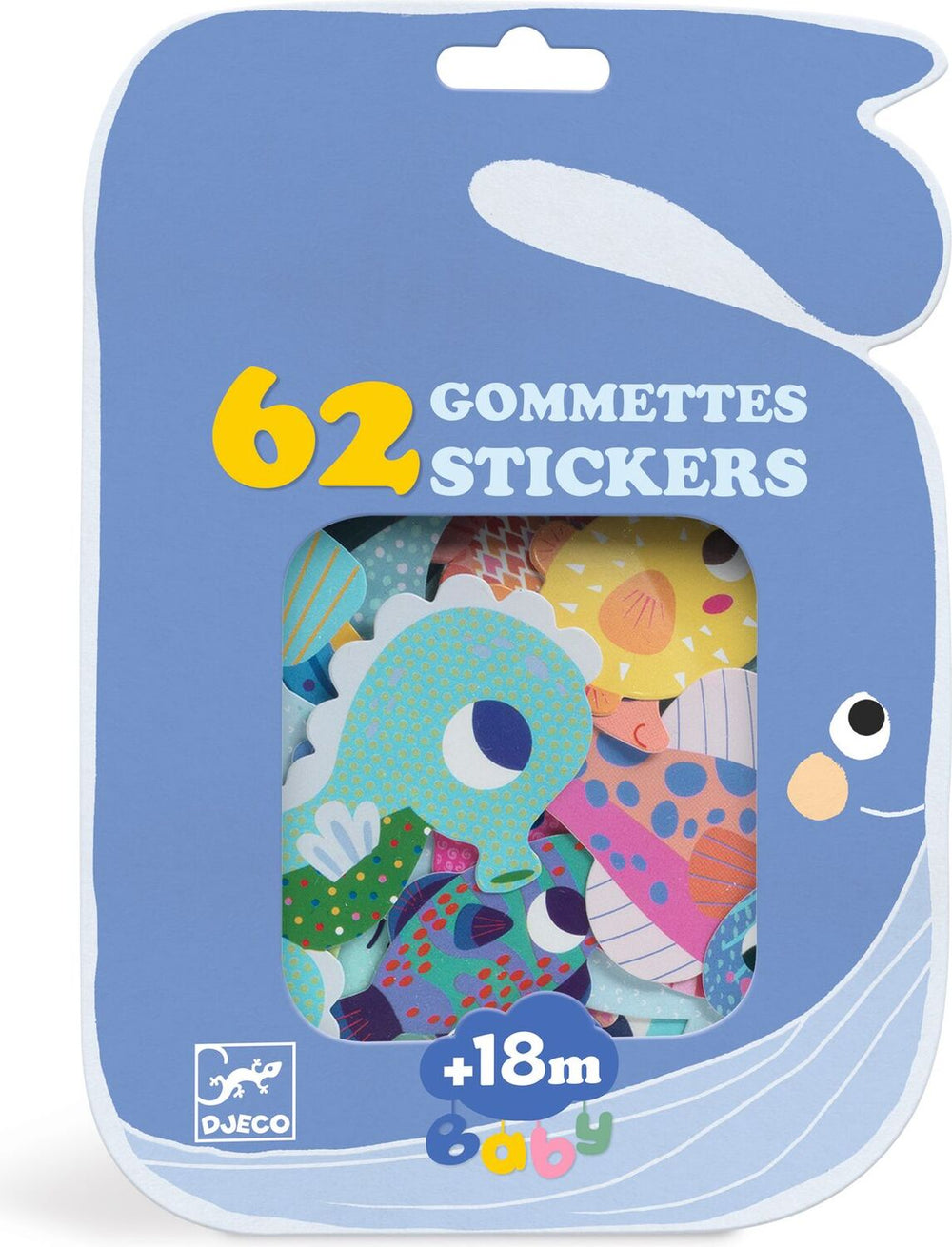 Sea Animals Baby Stickers