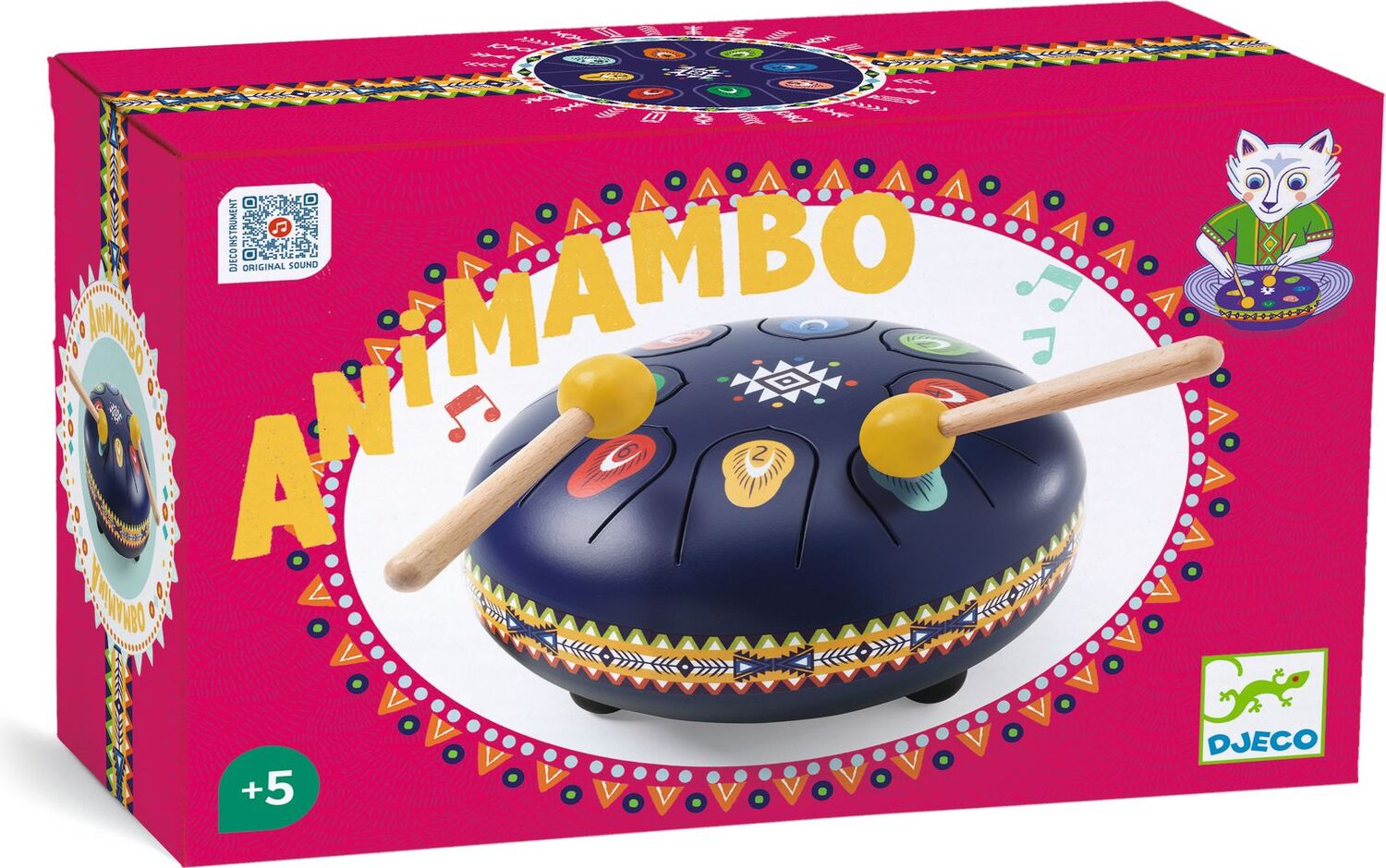 Animambo Metal Drum Musical Instrument