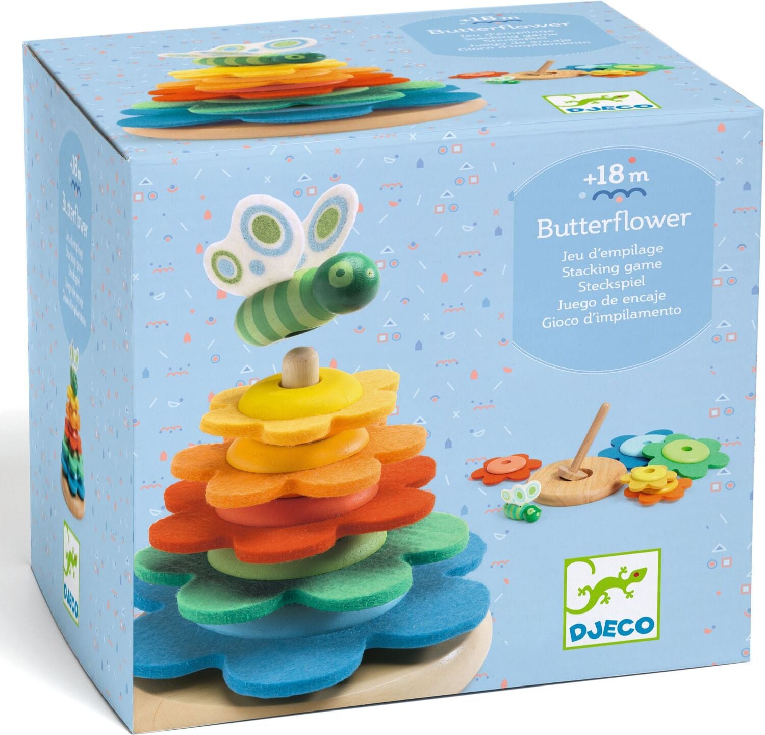 Butterflower Wooden Puzzle