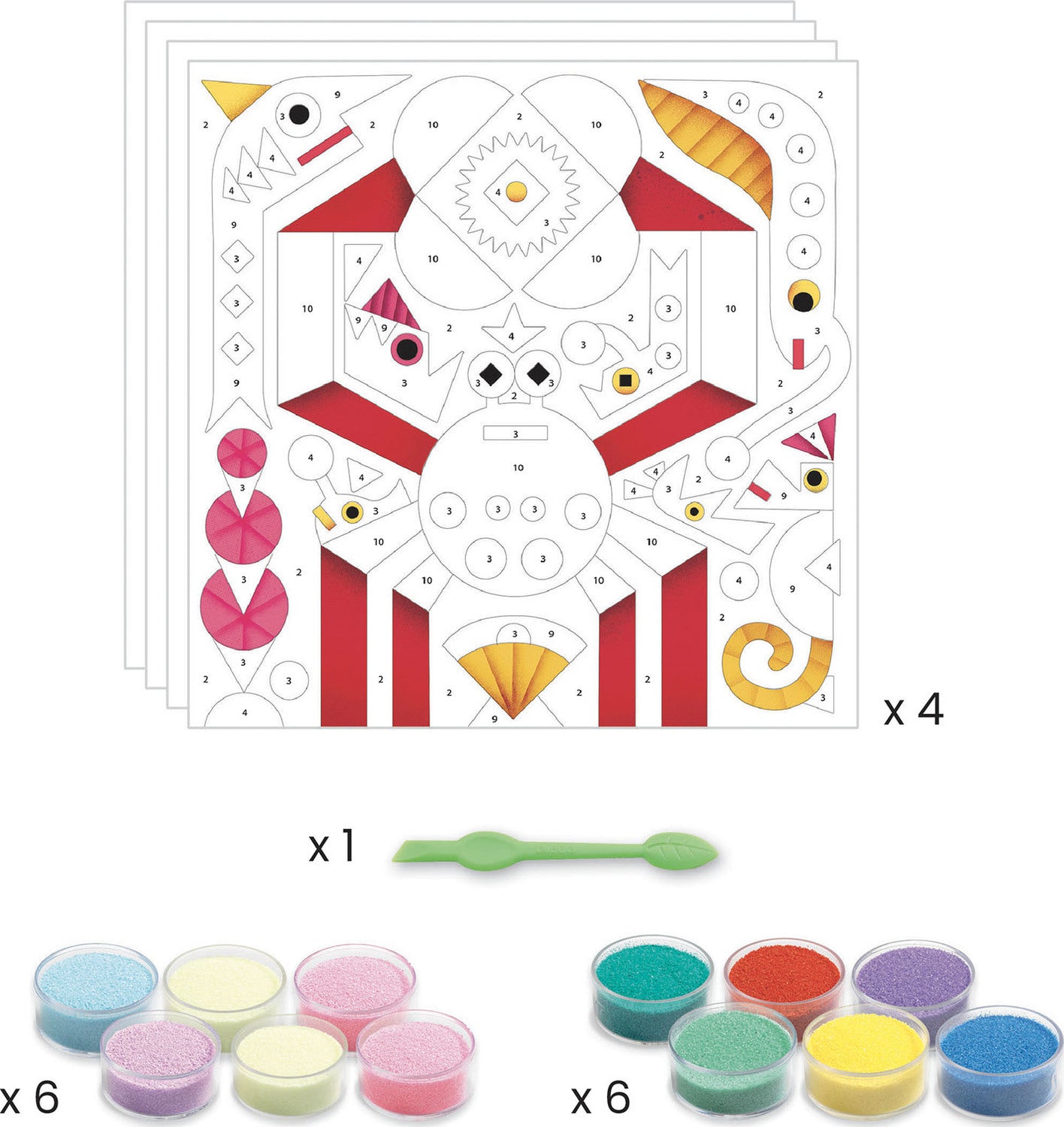 Sea Lights Colored Sands Craft Kit