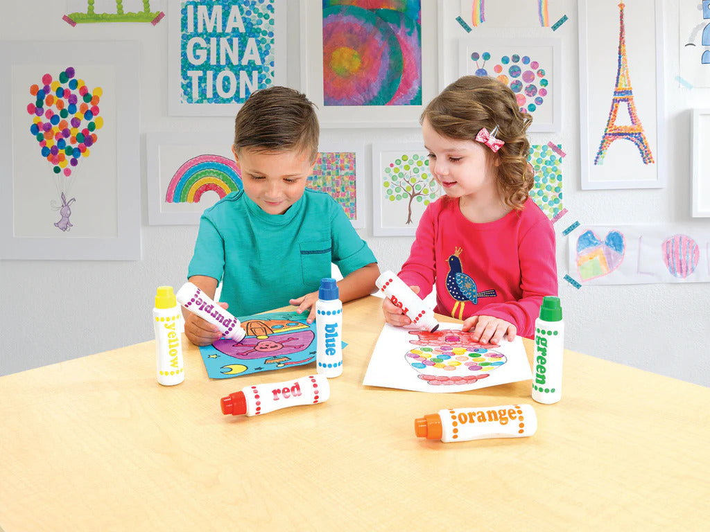 Dot-Art Markers 4-Pk Rainbow [Washable] – The Toy Maven