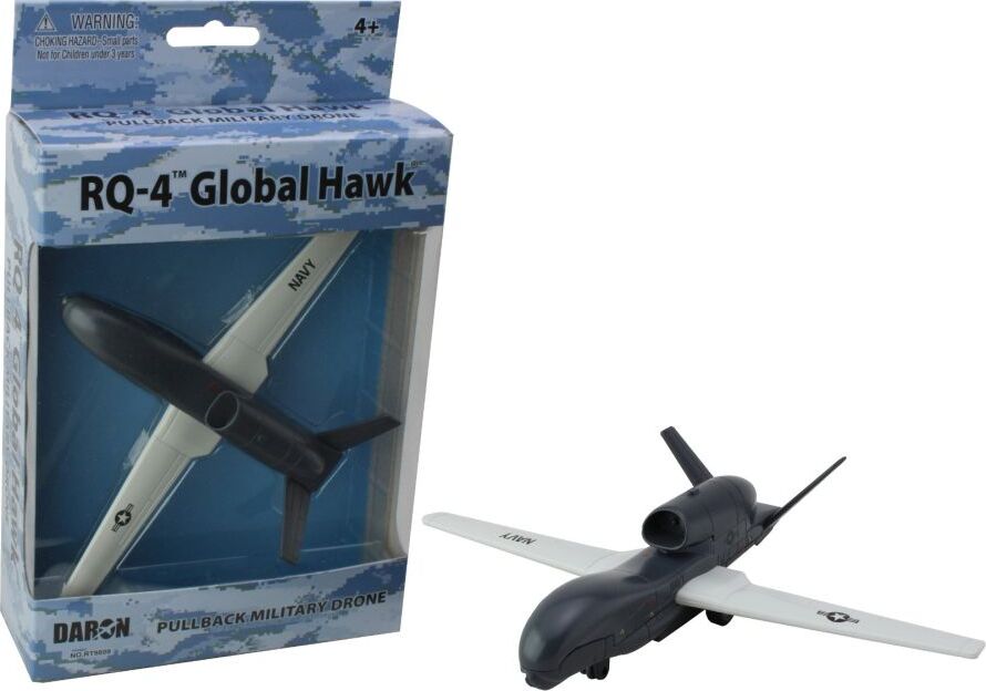 Rq-4 Global Hawk Pullback Military Drone Navy
