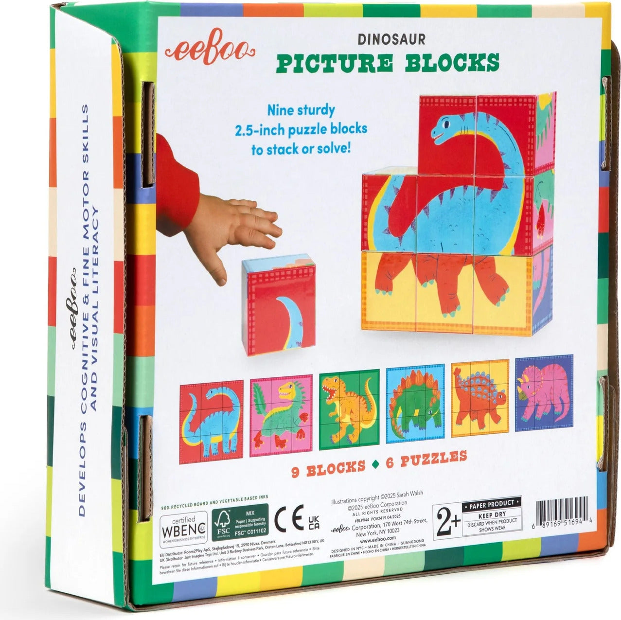 Dinosaur Picture Blocks