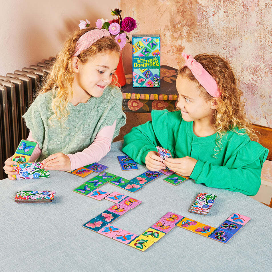 Giant Shiny Butterfly Dominoes (giant shiny dominoes)