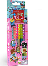 Sweet Celebration Special Pencils (6 JUMBO pencils)