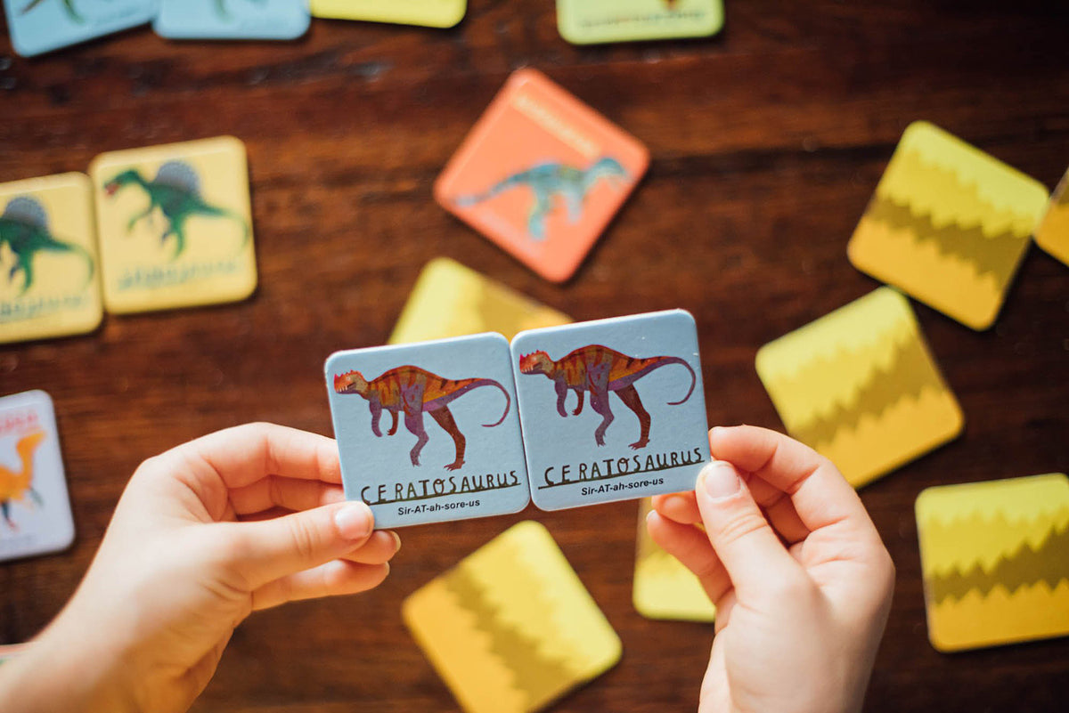 Dinosaurs (little memory & matching game)