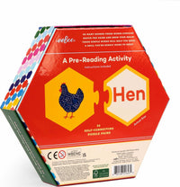 Simple Words Hexagon (hexagon puzzle pairs)