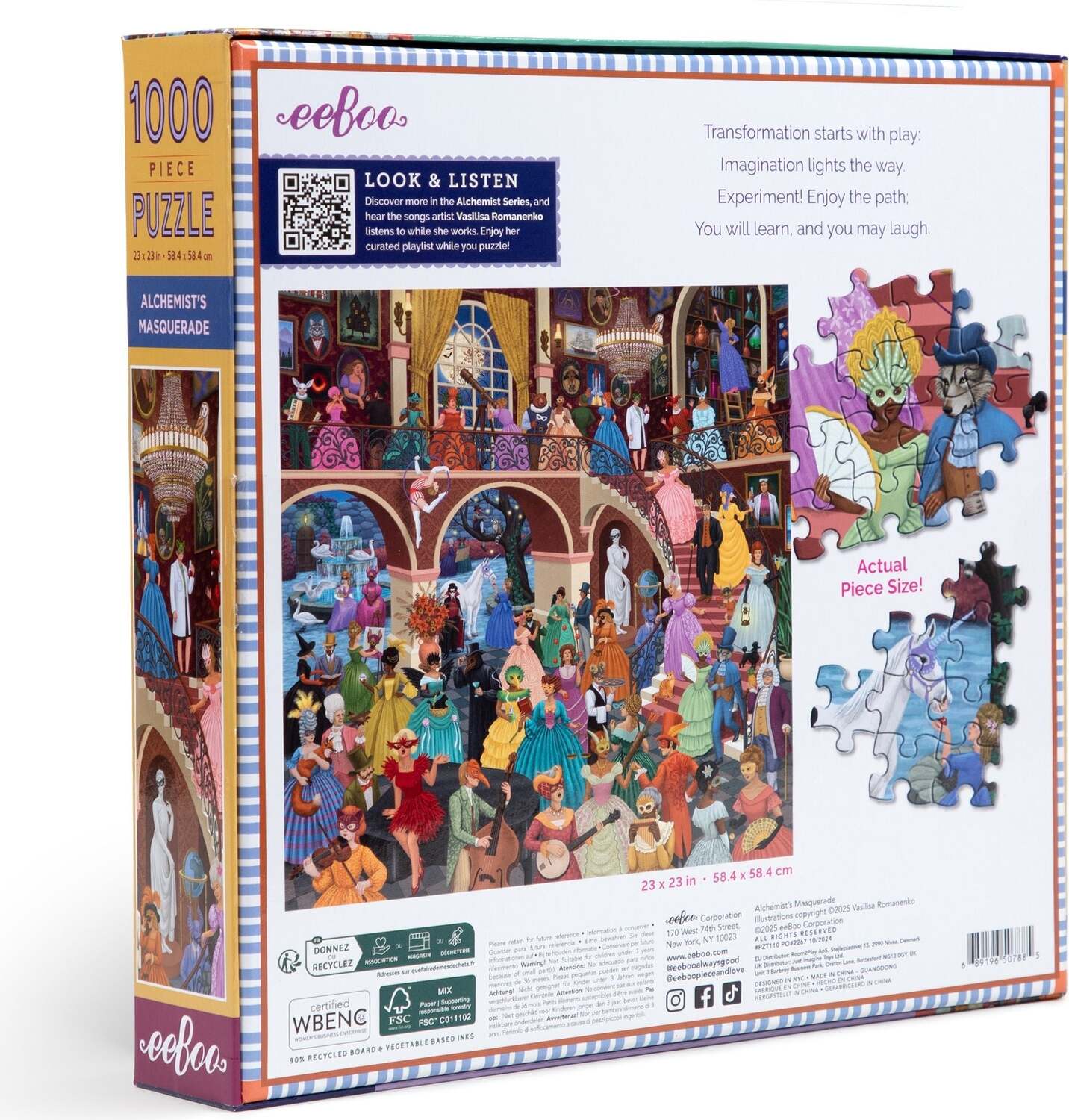 Alchemist's Masquerade (1000 piece square puzzles)