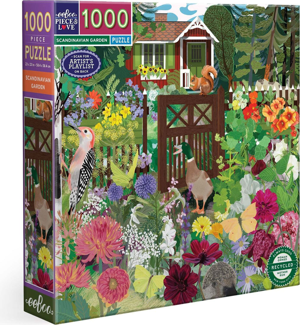 Scandinavian Garden (1000 piece square puzzles)