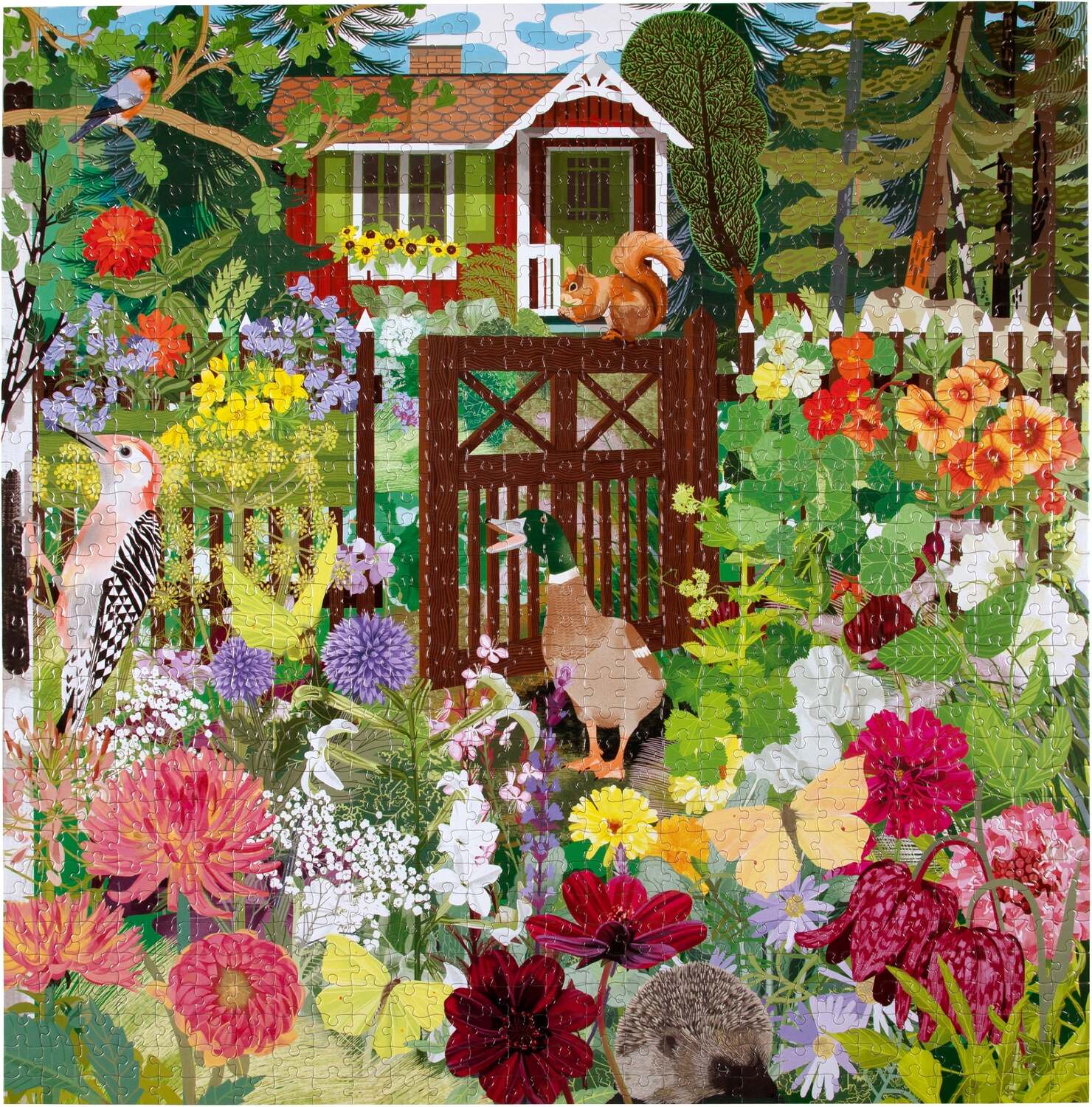 Scandinavian Garden (1000 piece square puzzles)