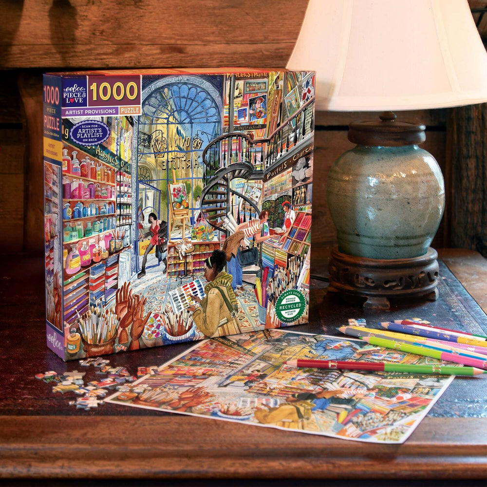 Artist Provisions (1000 piece square puzzles)