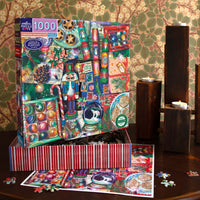Christmas Decorations (1000 piece square puzzles)