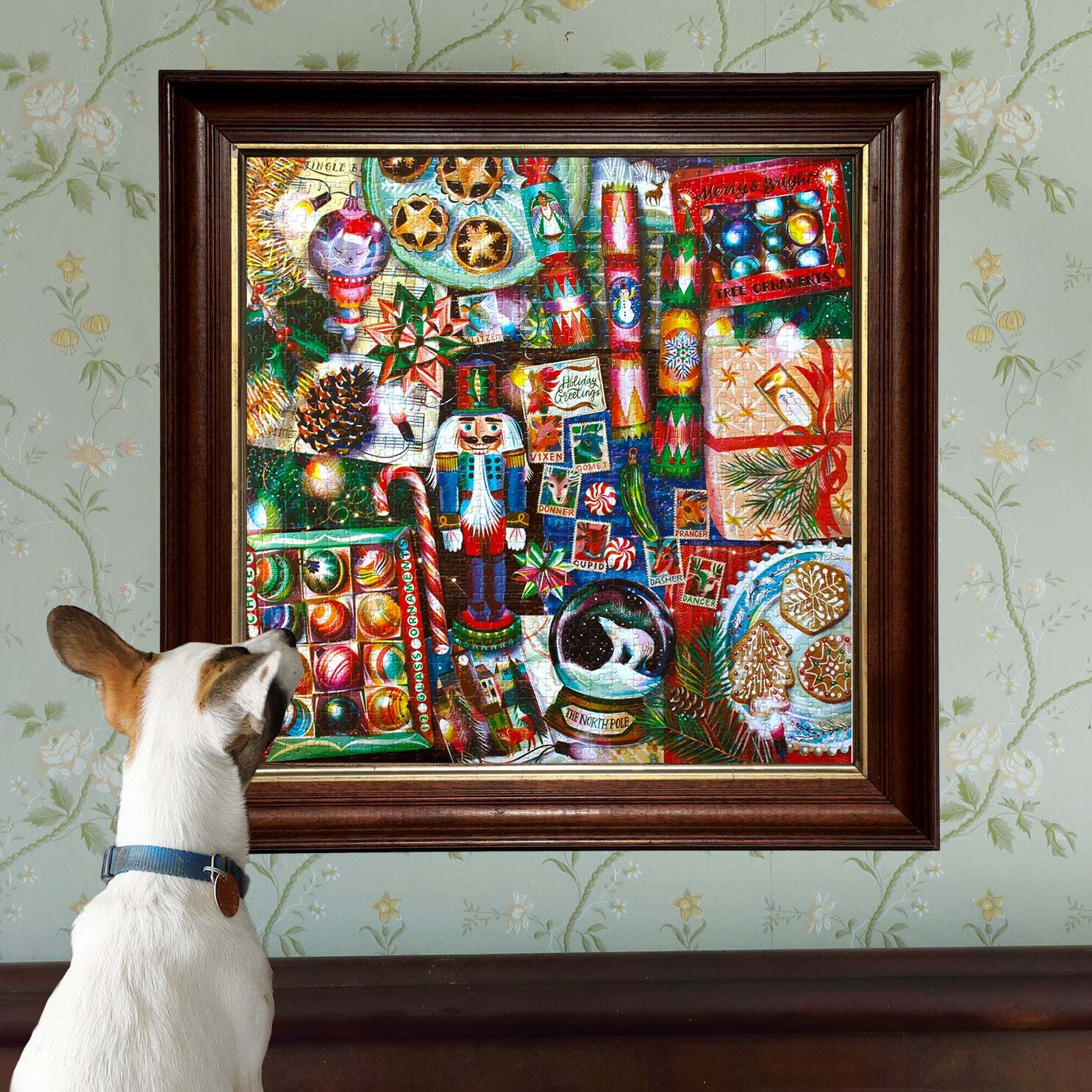Christmas Decorations (1000 piece square puzzles)