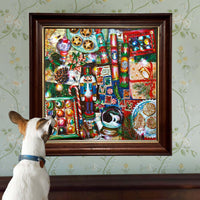 Christmas Decorations (1000 piece square puzzles)