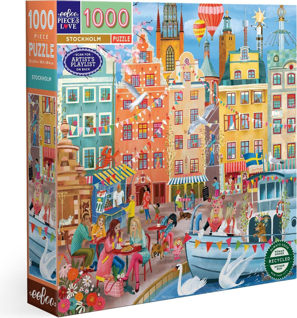 Stockholm (1000 piece square puzzles)
