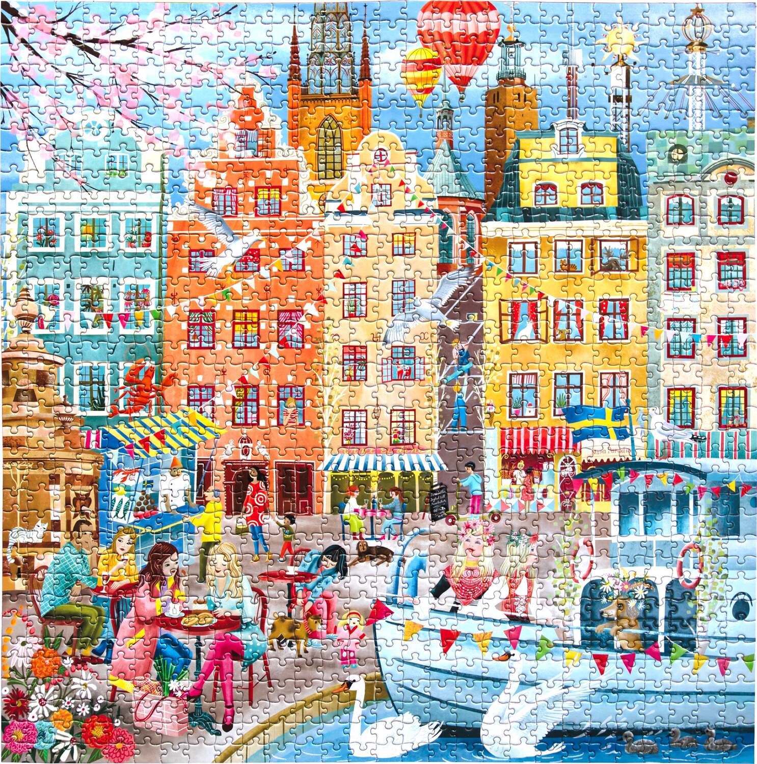 Stockholm (1000 piece square puzzles)