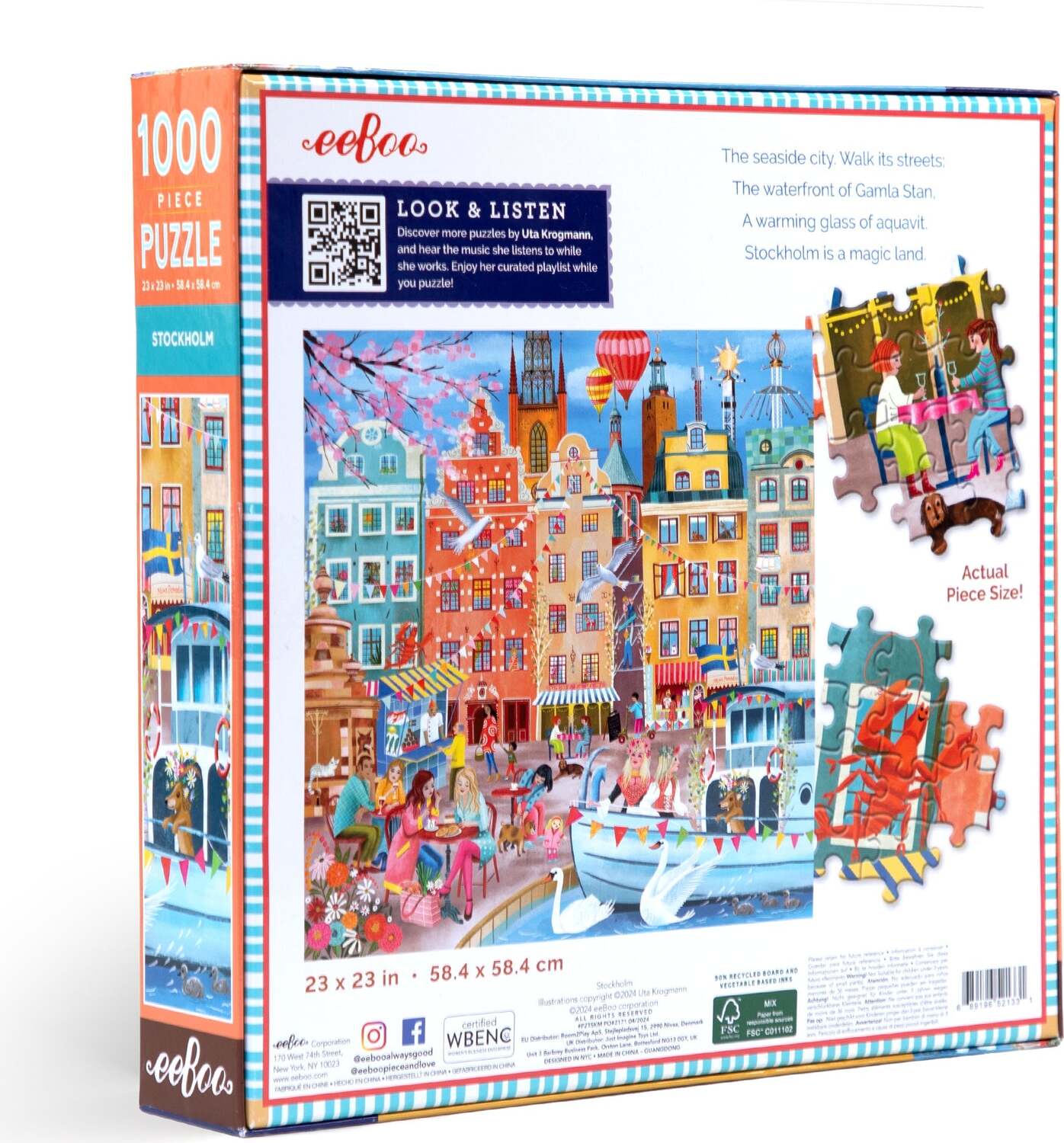 Stockholm (1000 piece square puzzles)