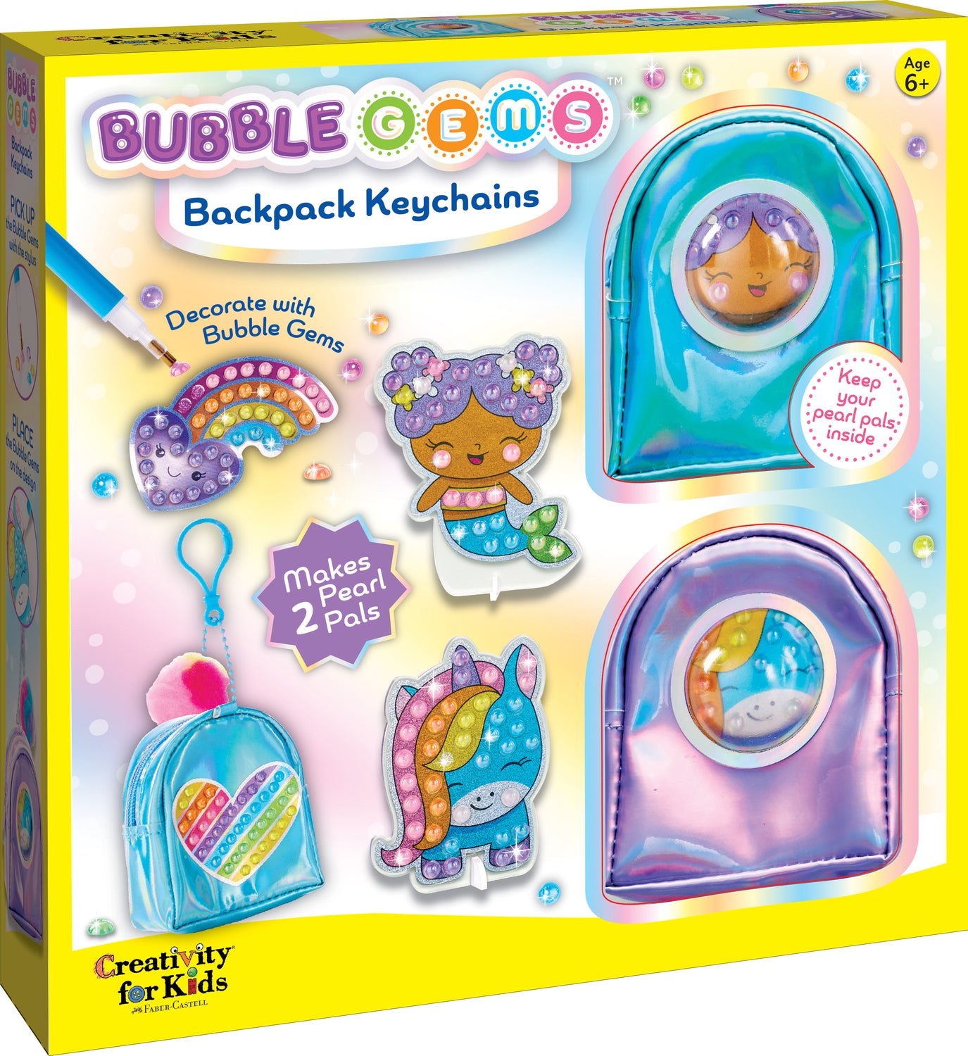 Bubble Gems Backpack Keychains – The Toy Maven
