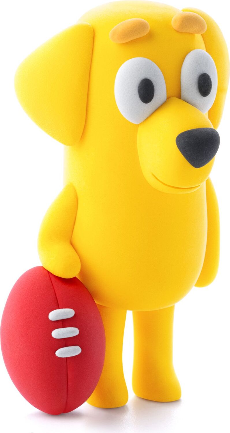 Hey Clay Bluey Single Character Set (Lucky)