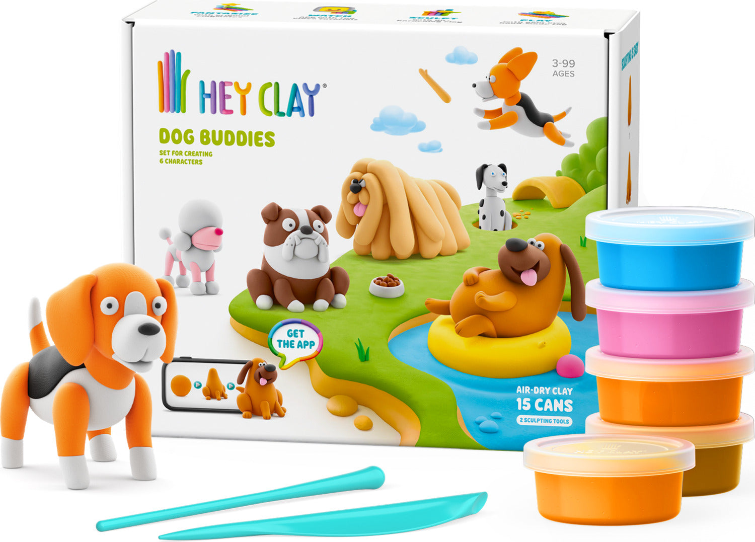 Hey Clay Dog Buddies