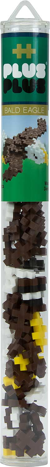 Plus-Plus Tube - Bald Eagle