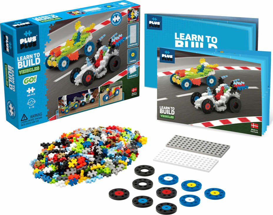 Plus-Plus Learn to Build - Vehicles