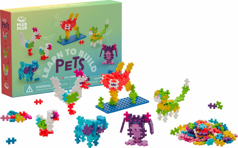 Plus-Plus Learn To Build - Pets 275 pcs