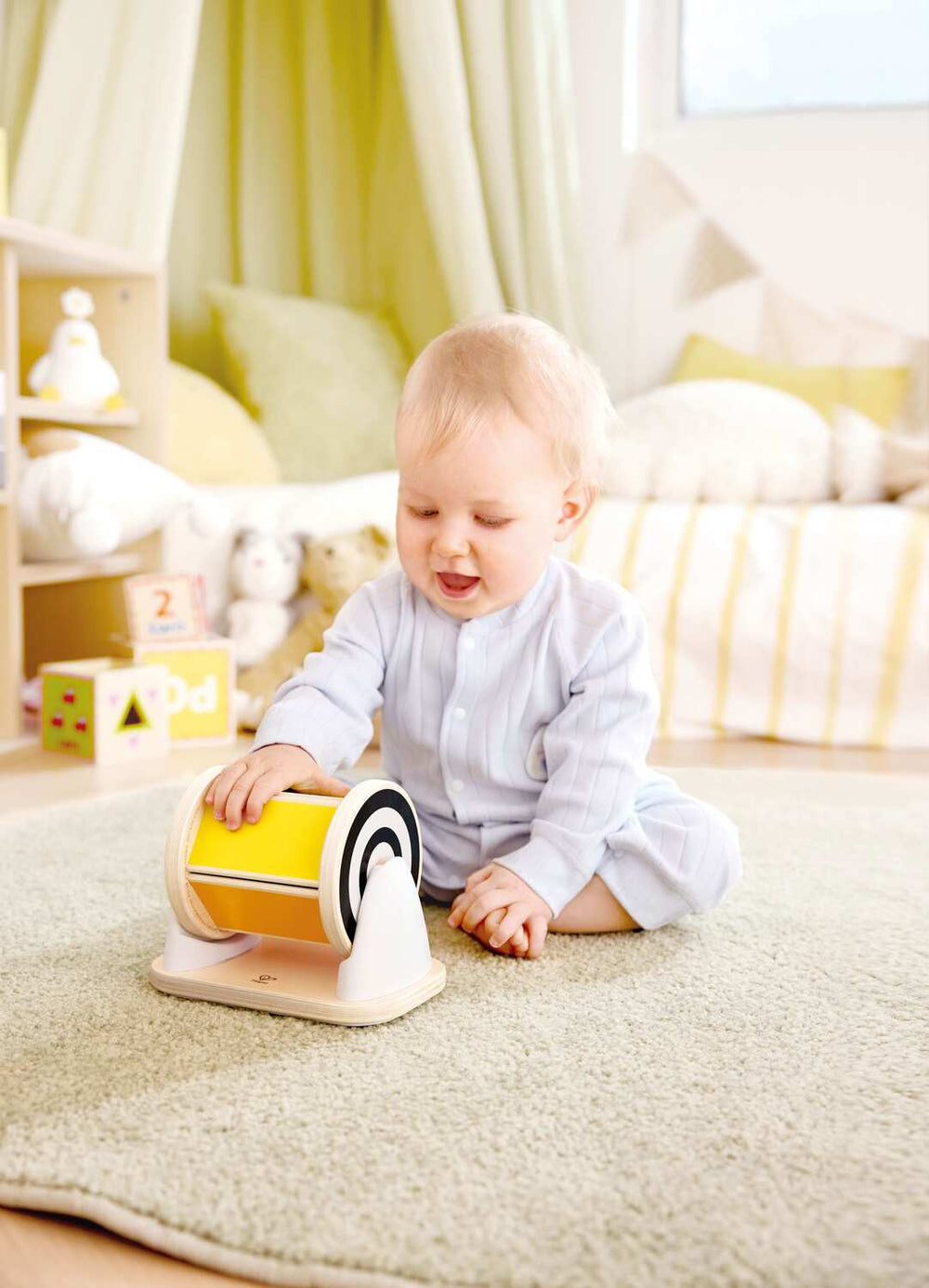 Spinning Drum with Mirror