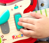 Rainbow Rock Guitar (Pixelz)