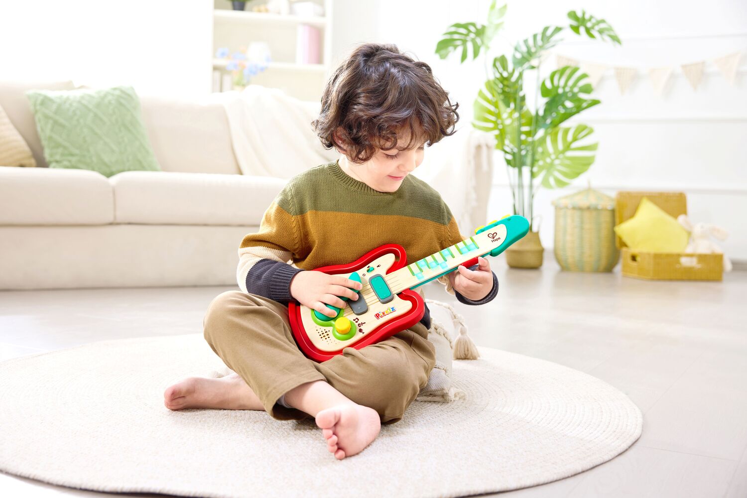 Rainbow Rock Guitar (Pixelz)