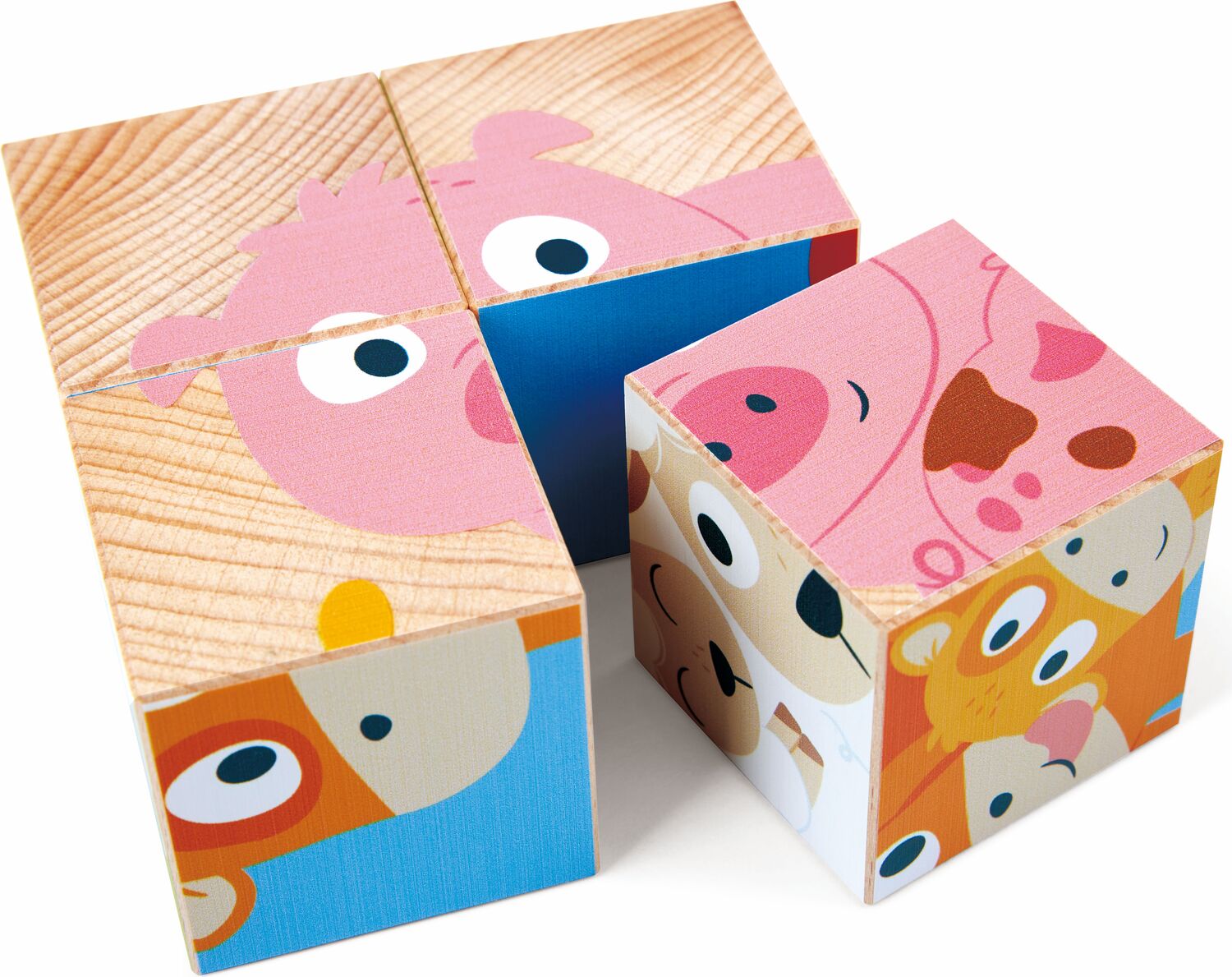 Farm Wooden Blocks Puzzle