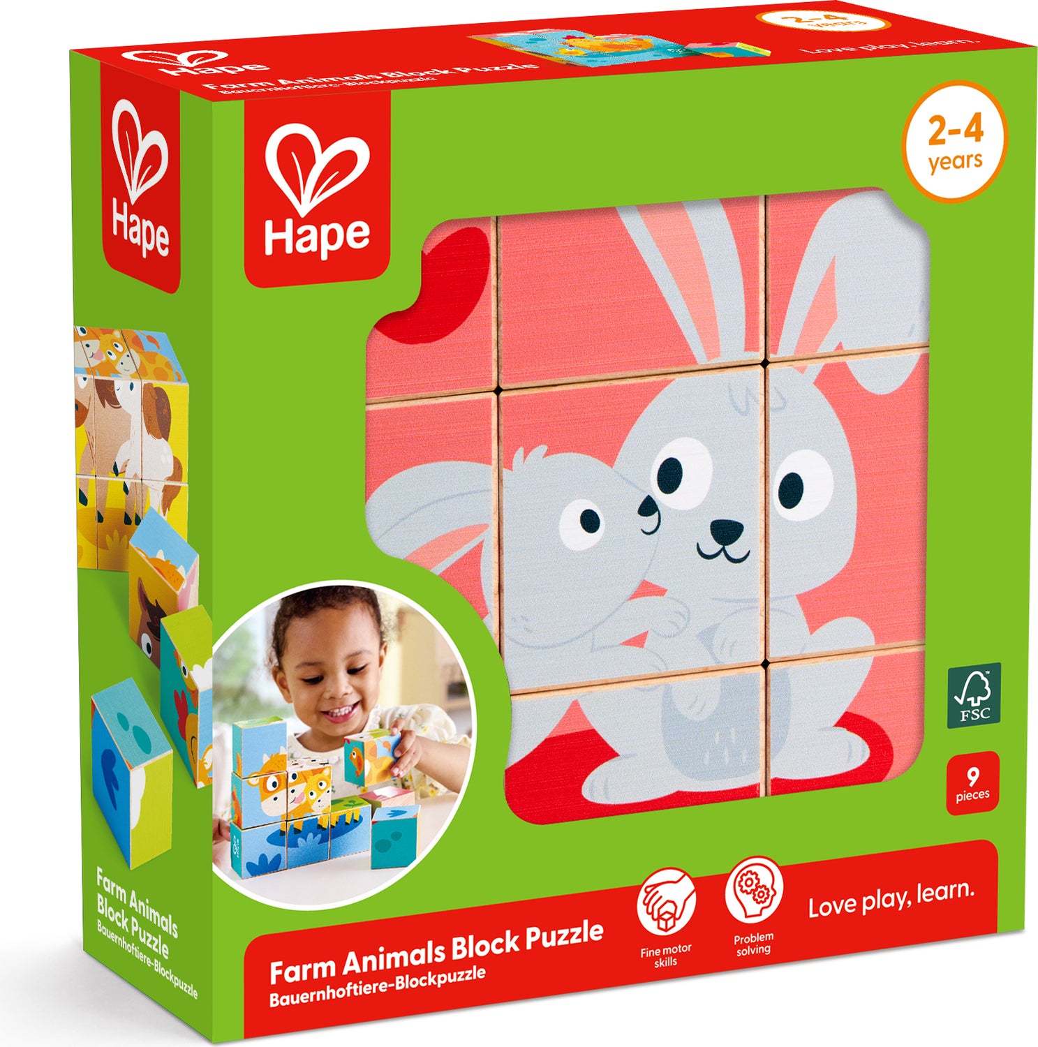 Farm Wooden Blocks Puzzle