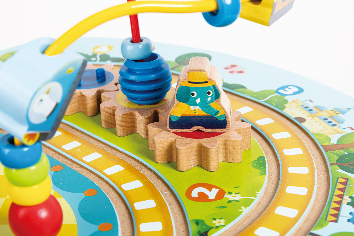 Twisting Railway Maze Table