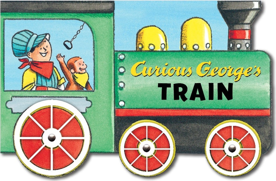 Curious George's Train (Mini Movers Shaped Board Books)
