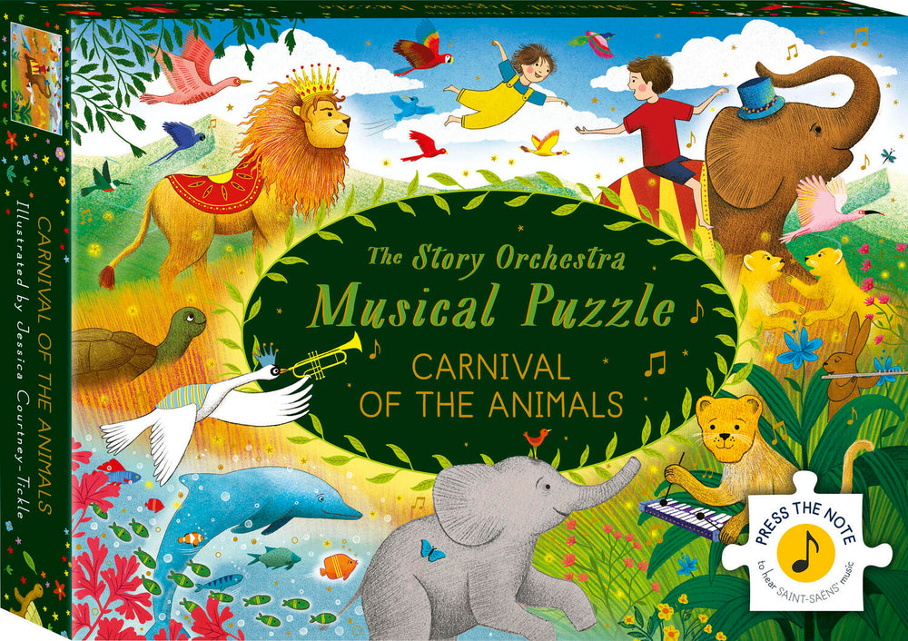 The Story Orchestra: Carnival of the Animals: Musical Puzzle: Press the note to hear Saint-Saëns' music
