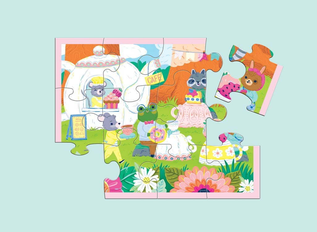 Tea Party Pouch Puzzle