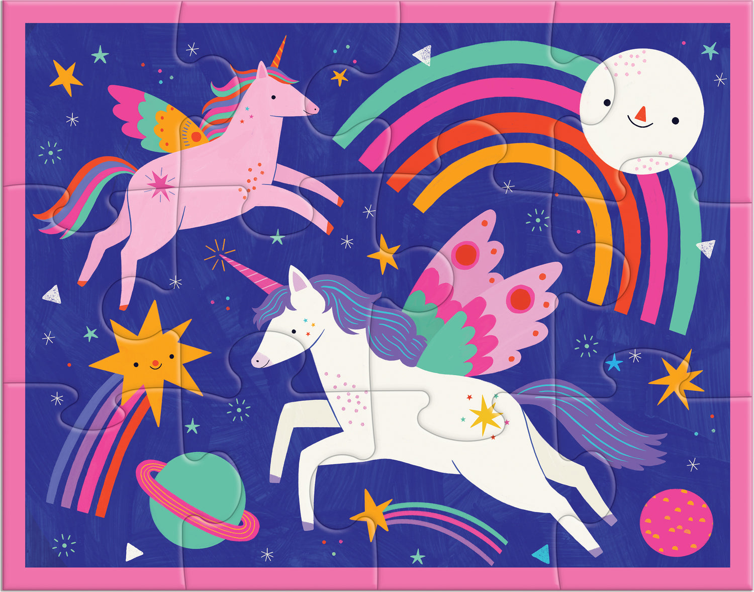 Unicorn Magic 12 Piece Pouch Puzzle