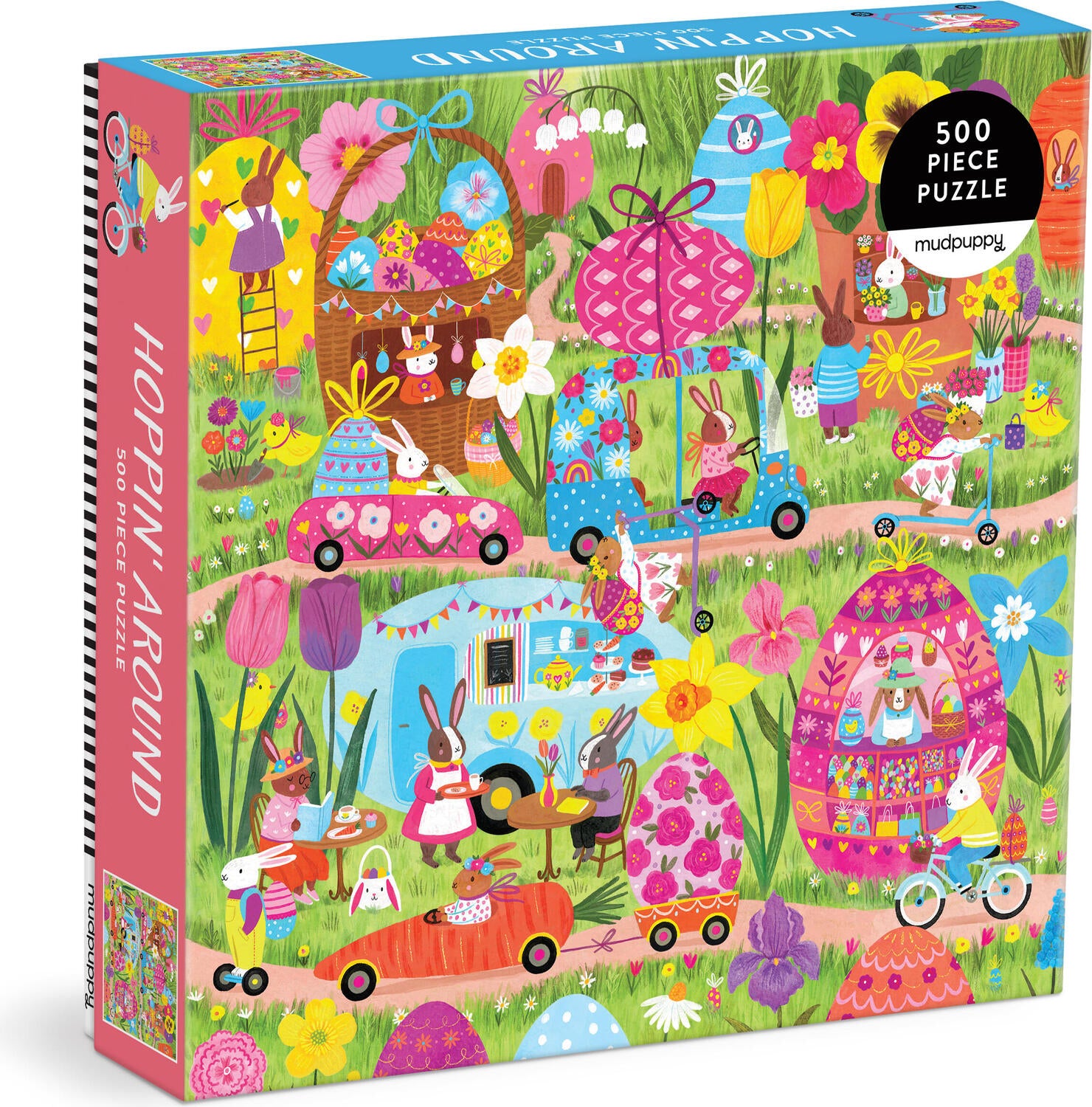 Hoppin' Around 500 Piece Family Puzzle