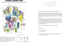 The Reverse Coloring Book™: Mindful Journeys: Be Calm and Creative: The Book Has the Colors, You Draw the Lines