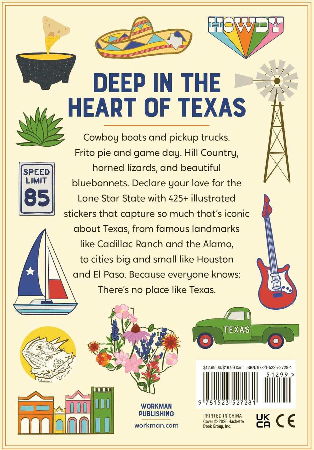 I Love Texas Sticker Book: 425+ Stickers Celebrating the Lone Star State